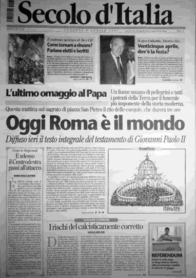 venerdì 8 aprile 2005