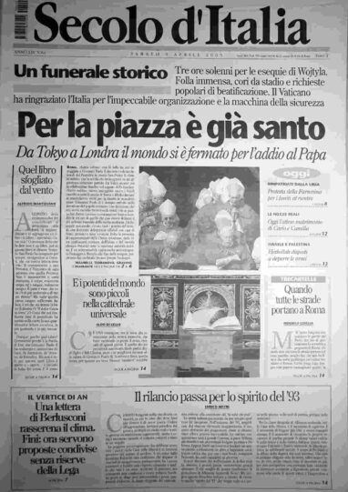 sabato 9 aprile 2005
