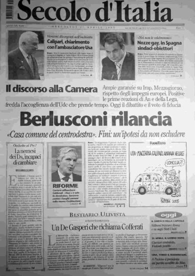 mercoledì 27 aprile 2005