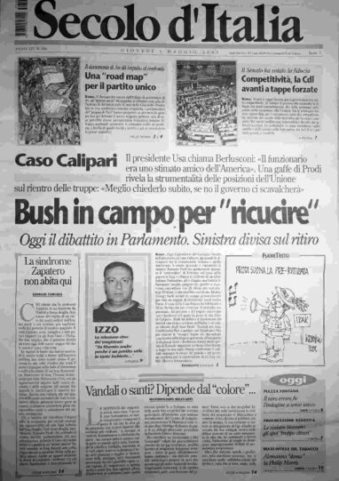 giovedì 5 maggio 2005