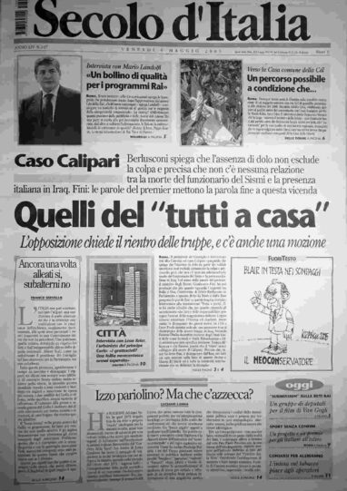 venerdì 6 maggio 2005