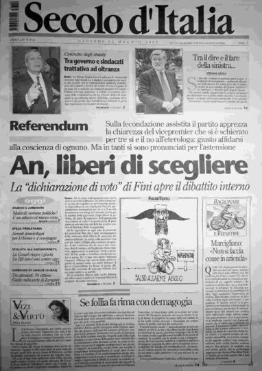 giovedì 12 maggio 2005