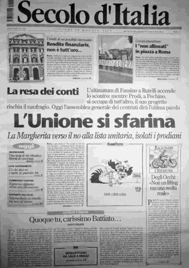 giovedì 19 maggio 2005