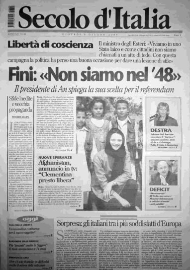 giovedì 9 giugno 2005