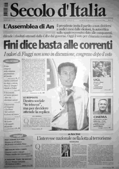 domenica 3 luglio 2005