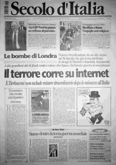 domenica 10 luglio 2005