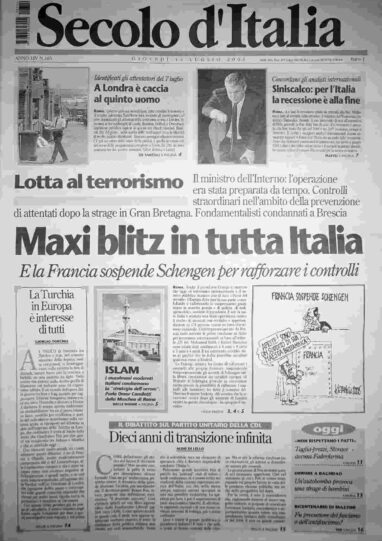 giovedì 14 luglio 2005