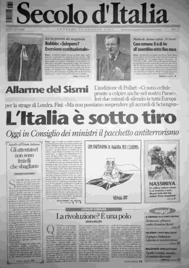 venerdì 15 luglio 2005