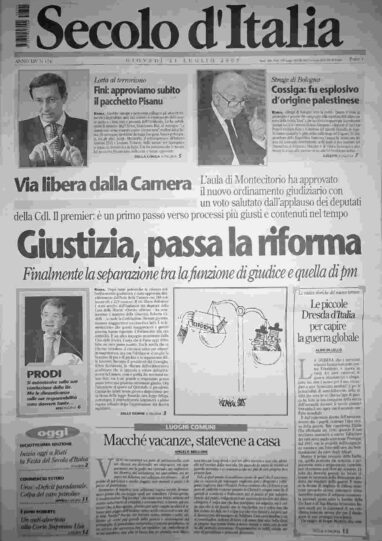 giovedì 21 luglio 2005