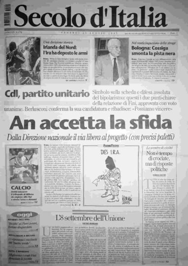 venerdì 29 luglio 2005