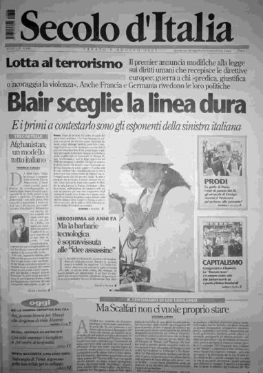 sabato 6 agosto 2005