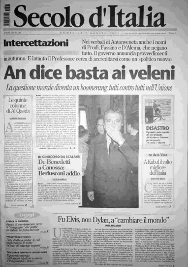 domenica 7 agosto 2005