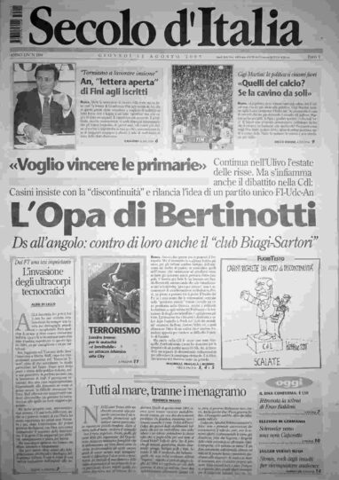 giovedì 11 agosto 2005