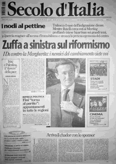 giovedì 25 agosto 2005