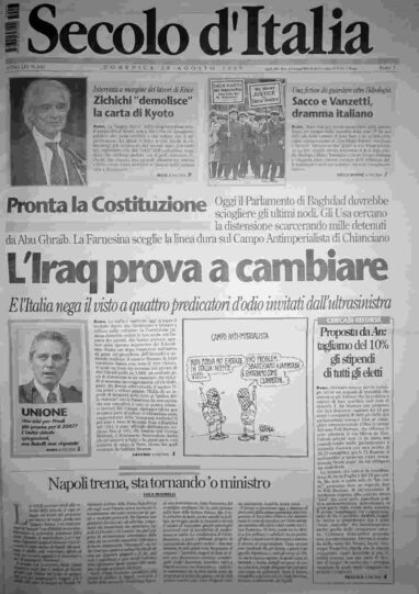domenica 28 agosto 2005