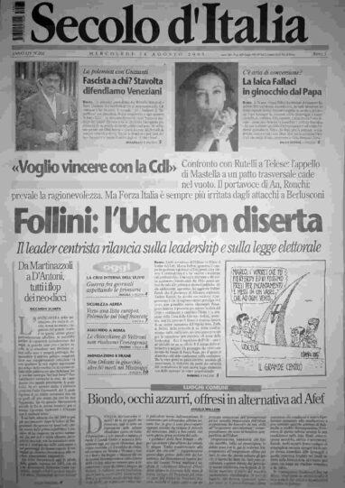 mercoledì 31 agosto 2005