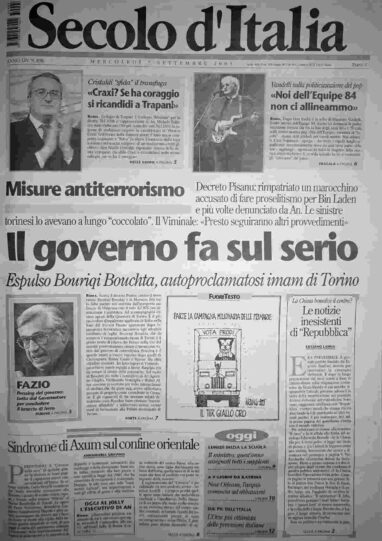 mercoledì 7 settembre 2005