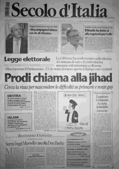 mercoledì 14 settembre 2005