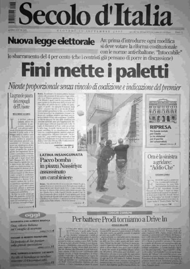 giovedì 15 settembre 2005