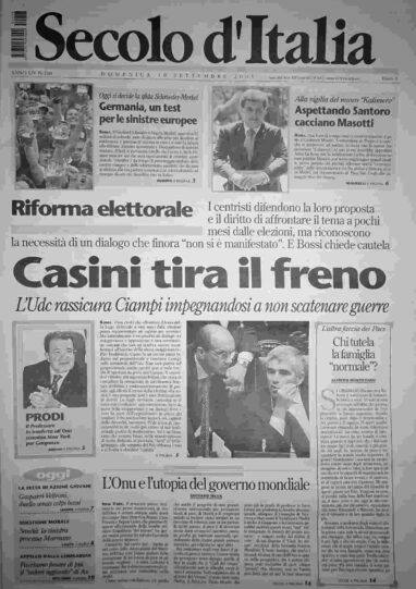 domenica 18 settembre 2005