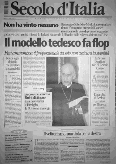 martedì 20 settembre 2005