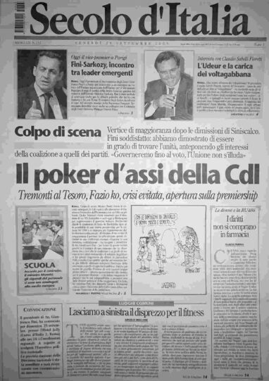 venerdì 23 settembre 2005