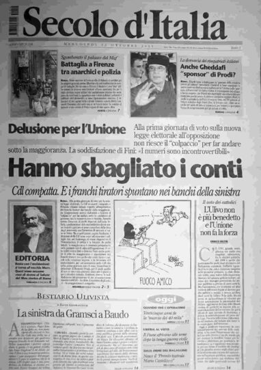 mercoledì 12 ottobre 2005