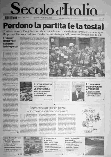 giovedì 13 ottobre 2005