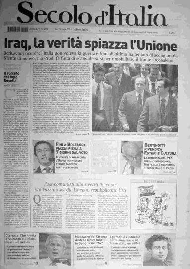 domenica 30 ottobre 2005