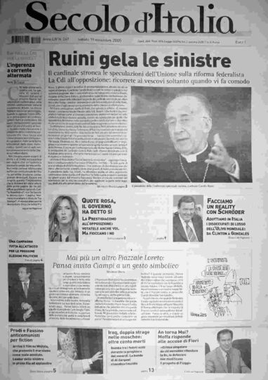 sabato 19 novembre 2005