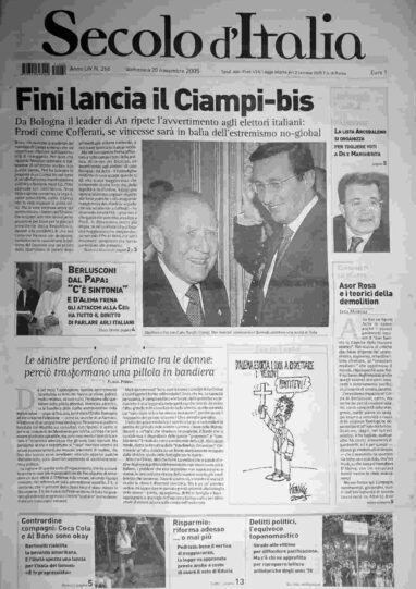 domenica 20 novembre 2005