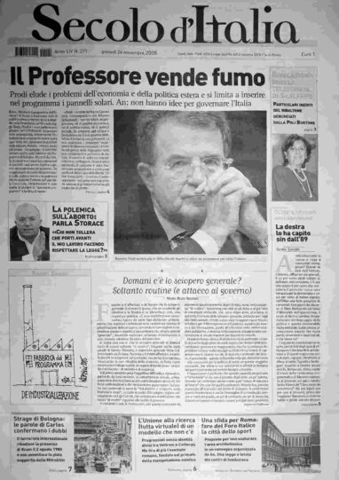 giovedì 24 novembre 2005