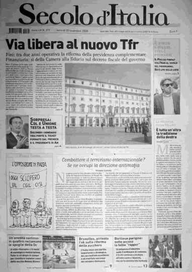 venerdì 25 novembre 2005