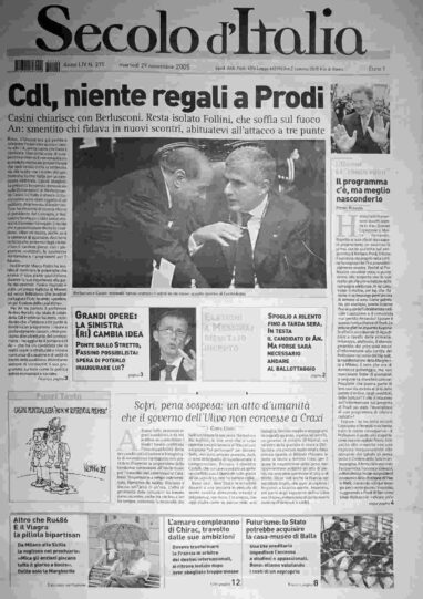 martedì 29 novembre 2005