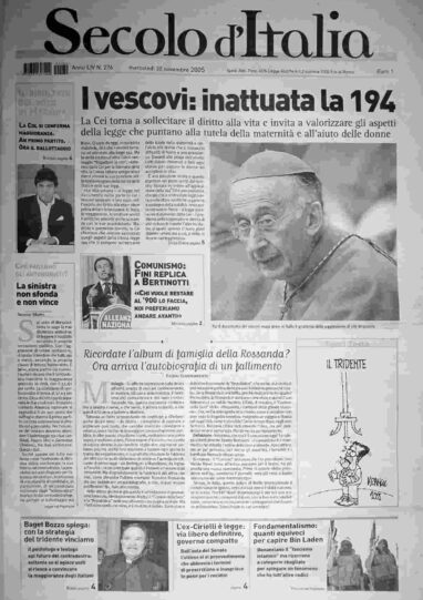 mercoledì 30 novembre 2005