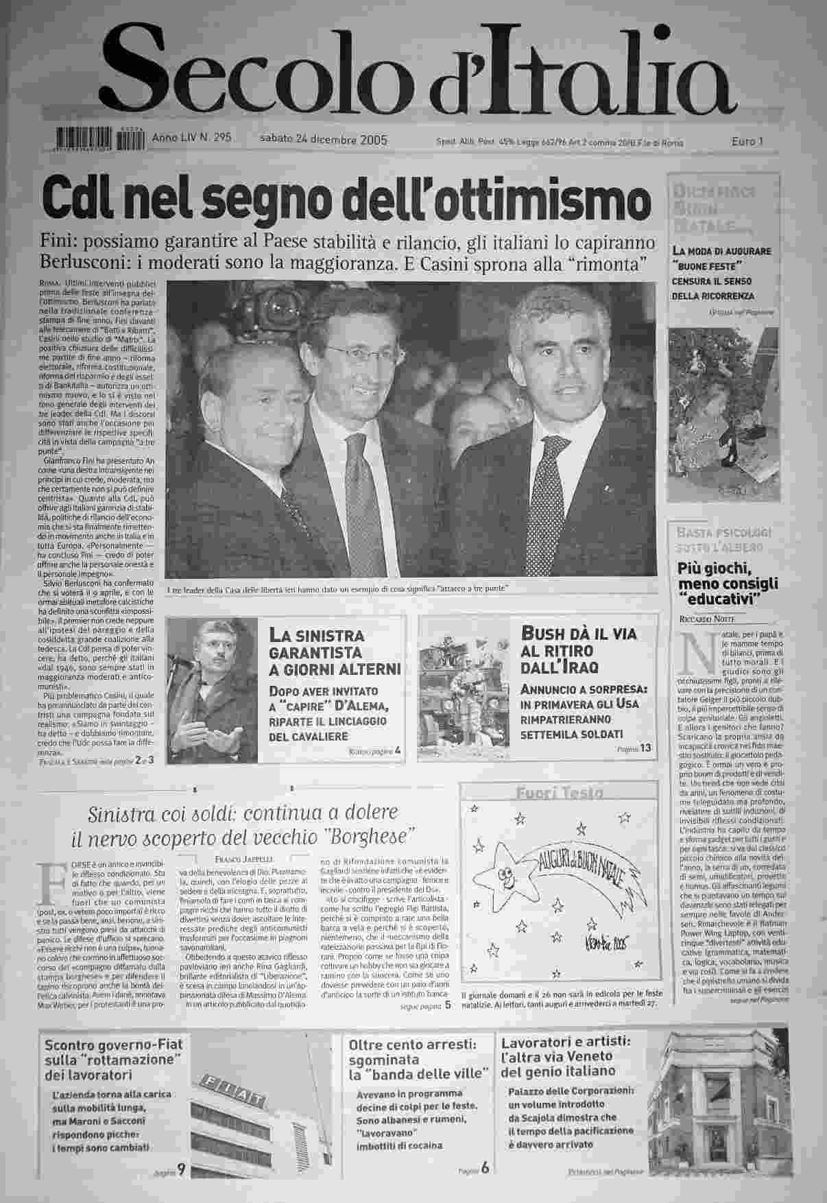 sabato 24 dicembre 2005