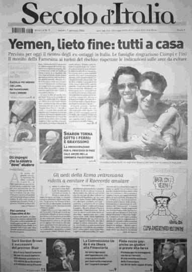 sabato 7 gennaio 2006