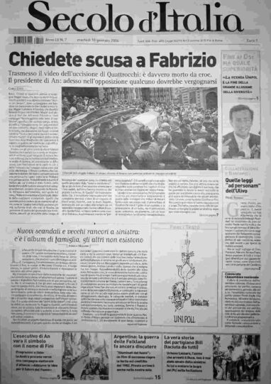 martedì 10 gennaio 2006