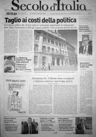 mercoledì 18 gennaio 2006