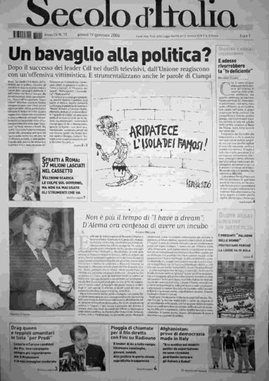 giovedì 19 gennaio 2006
