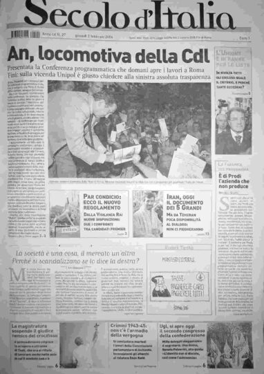 giovedì 2 febbraio 2006