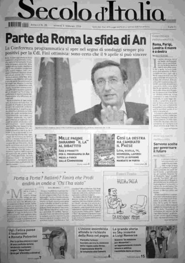 venerdì 3 febbraio 2006