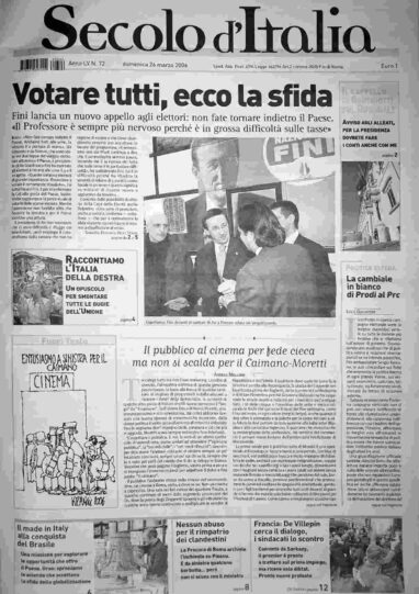 domenica 26 marzo 2006