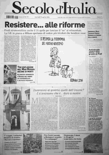 martedì 25 aprile 2006