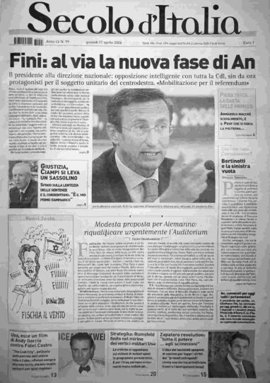 giovedì 27 aprile 2006