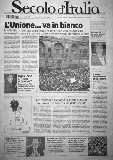 martedì 9 maggio 2006