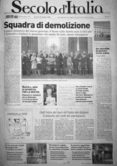 giovedì 18 maggio 2006