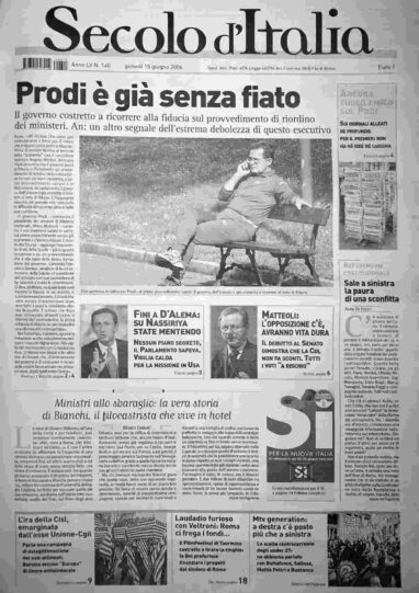 giovedì 15 giugno 2006