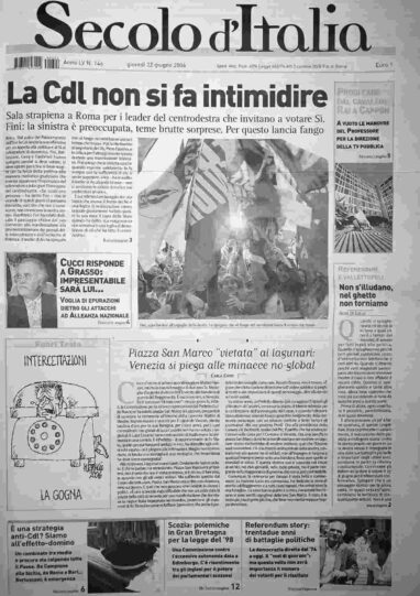 giovedì 22 giugno 2006