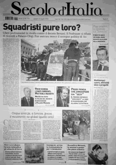 sabato 22 luglio 2006